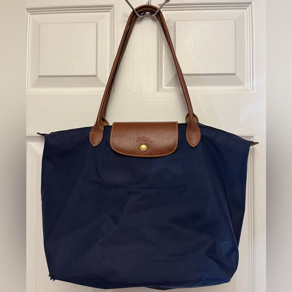 Longchamp Navy Bag
